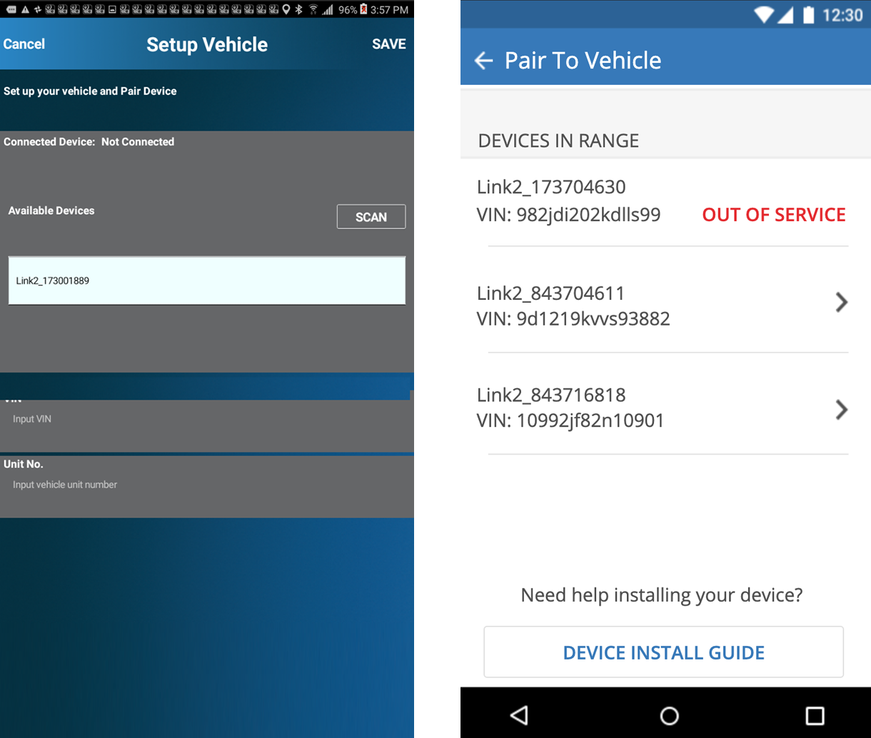 Mobile App Screen Design