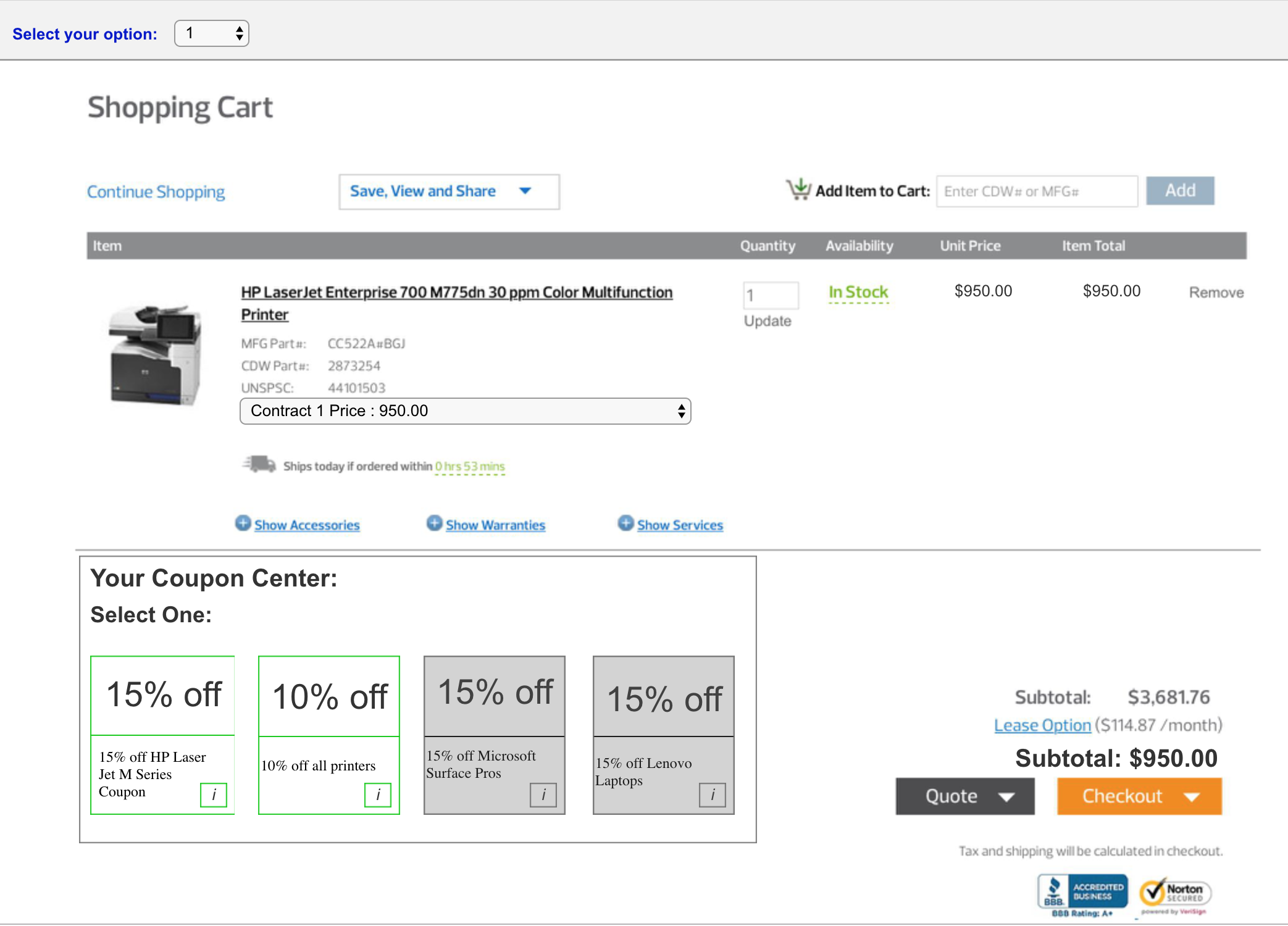 Interactive Prototype