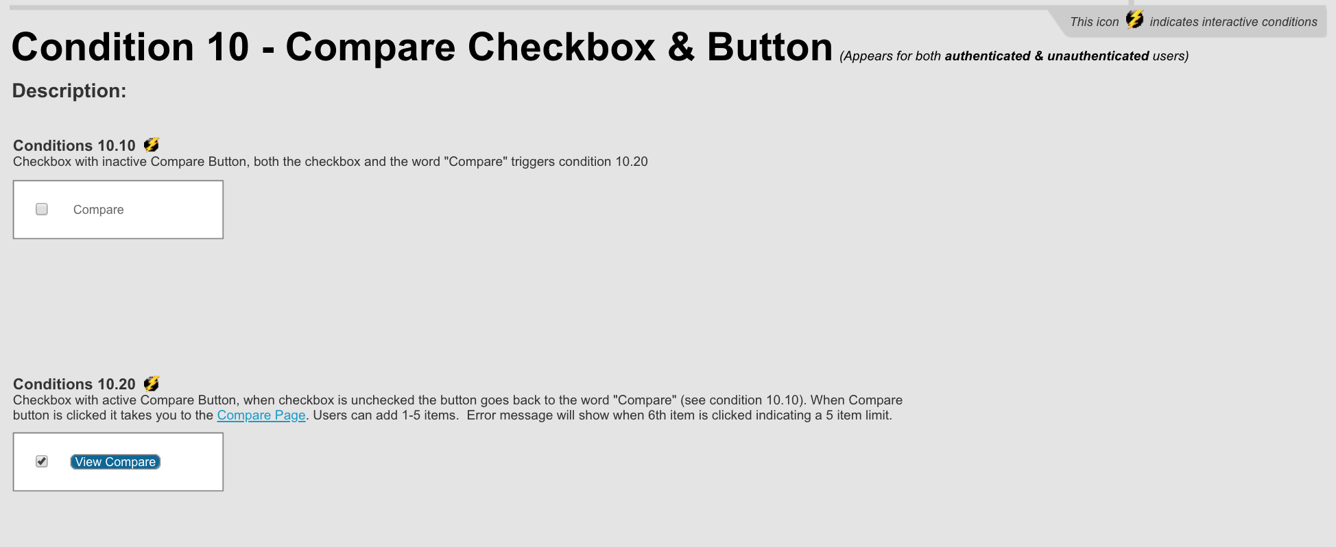 Interactive Prototype