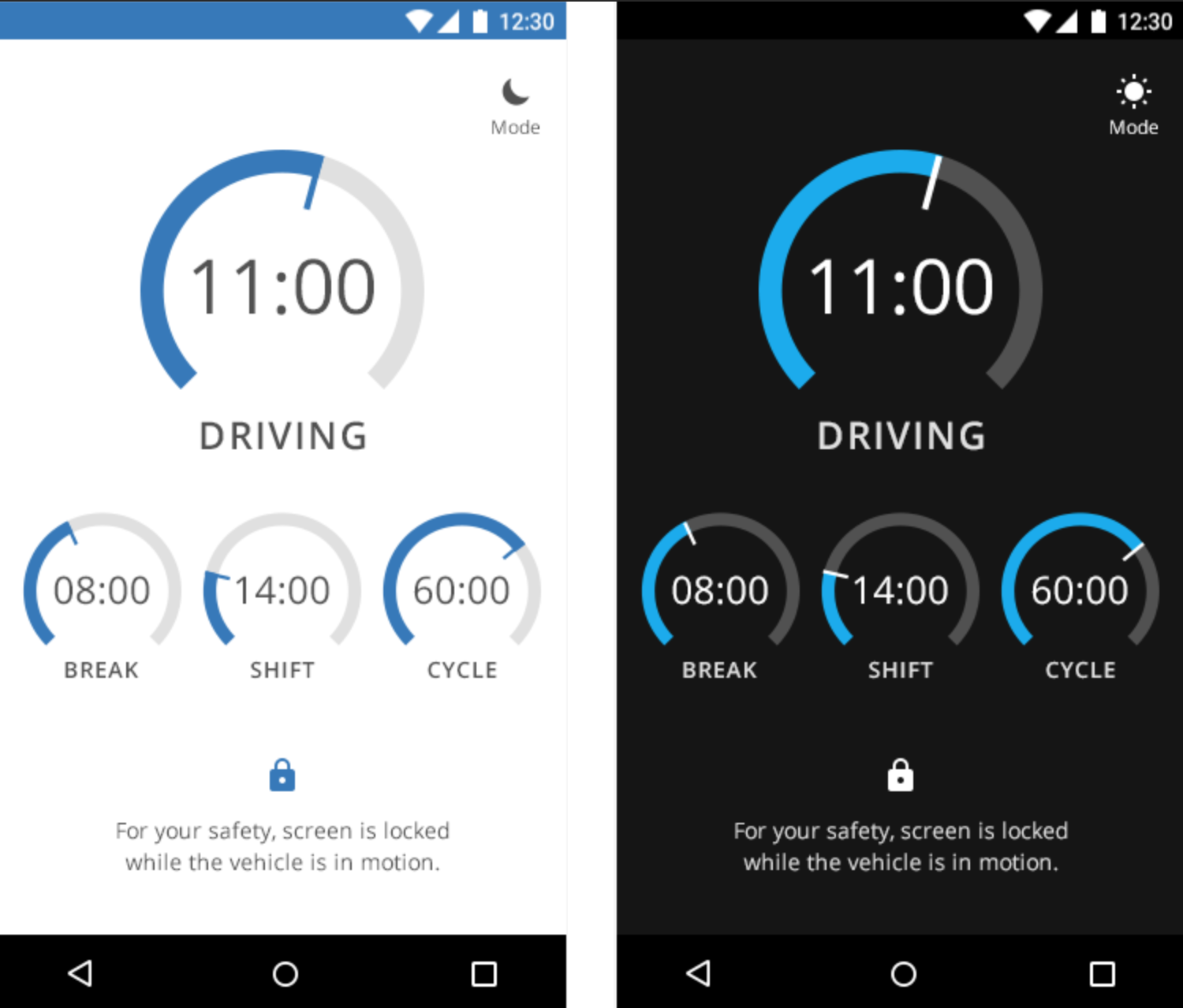 Mobile App Screen Design