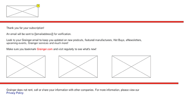 Grainger Checkout Wireframes