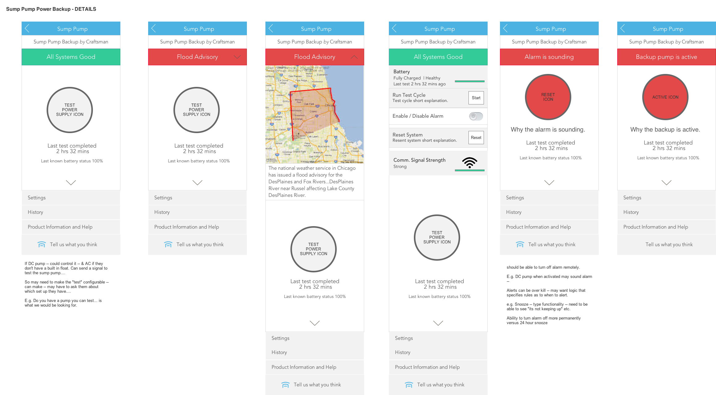 Mobile App Screen Design